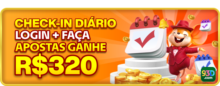 CHECK-IN DIARIO LOGIN FACA APOSTAS GANHE R$320