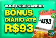 VOCE PODE GANHAR BONUS DIARIO ATE R$93