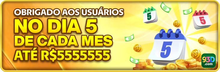 OBRIGADO AOS USUARIOS NO DIA 5 DE CADA MES ATE R$5555555