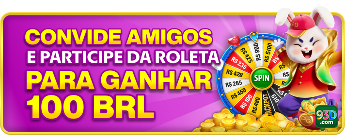 CONVIDE AMIGOS E PARTICIPE DA ROLETA PARA GANHAR 100 BRL